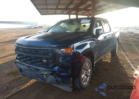 2022 Chevrolet Silverado 1500 2Wd Short Bed Custom z USA, uszkodzony, nr VIN 1GCPABEKSNZ598042